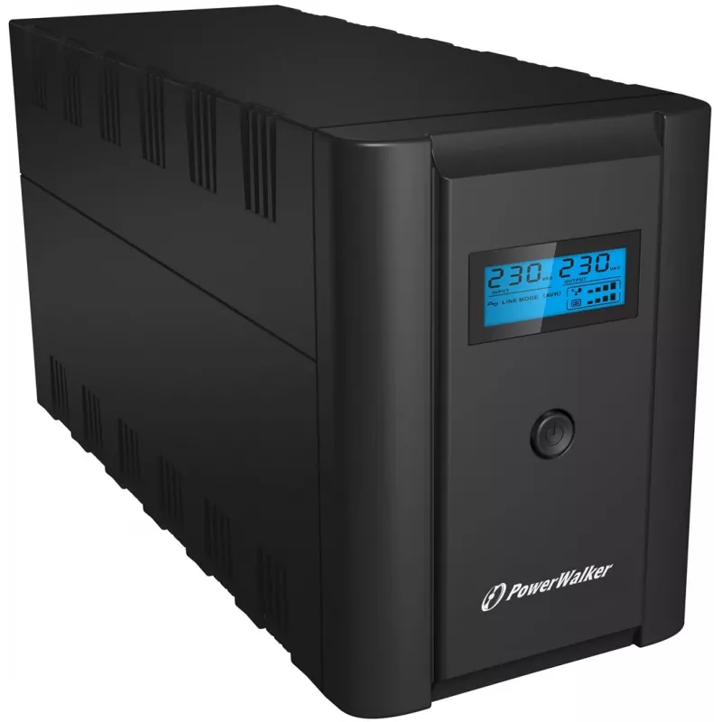 PowerWalker VI 2200 LCD/FR USV (unterbrechungsfreie Stromversorgung) Doppelkonvertierung