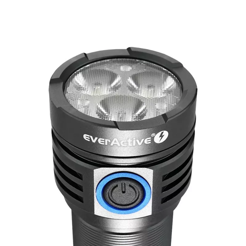 LED-Taschenlampe everActive LUMINATO R FL-3300R – 3300 Lumen, wiederaufladbar