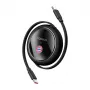 USB-C-Ladekabel Baseus P10364500113-Z2, 100 W, Schwarz, USB-C auf USB-C