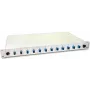 Lightwin LWL-Spleißbox, 12 Fasern, 12x SC Singlemode, 9/125µm OS2 G657.A1 Pigtail-Spleißboxen (SPBOX 12E09 OS2 SC)