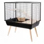 Zolux Cage Neo Muki für große Nagetiere H58, schwarz