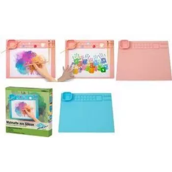 Malfarbpalette WEDO 79 504010 Silikon, blau, 500×400 mm, 1 Stück