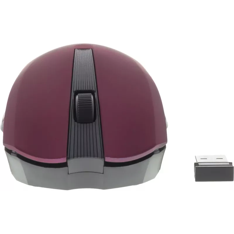 2,4 GHz optische symmetrische kabellose Maus, 3 Tasten, Violett