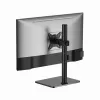 Monitor-Tischständer GEMBIRD MS-D1ST-03 vollbeweglich für 17–32 Zoll Bildschirme, Stahl, schwarz, VESA 75x75–100x100, 9 kg