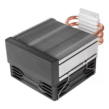 Air cooler TACENS Mars Gaming MCPU-X3, 90 mm fan, TDP 150 W, Kompatibel LGA/AM4/AM5, Schwarz