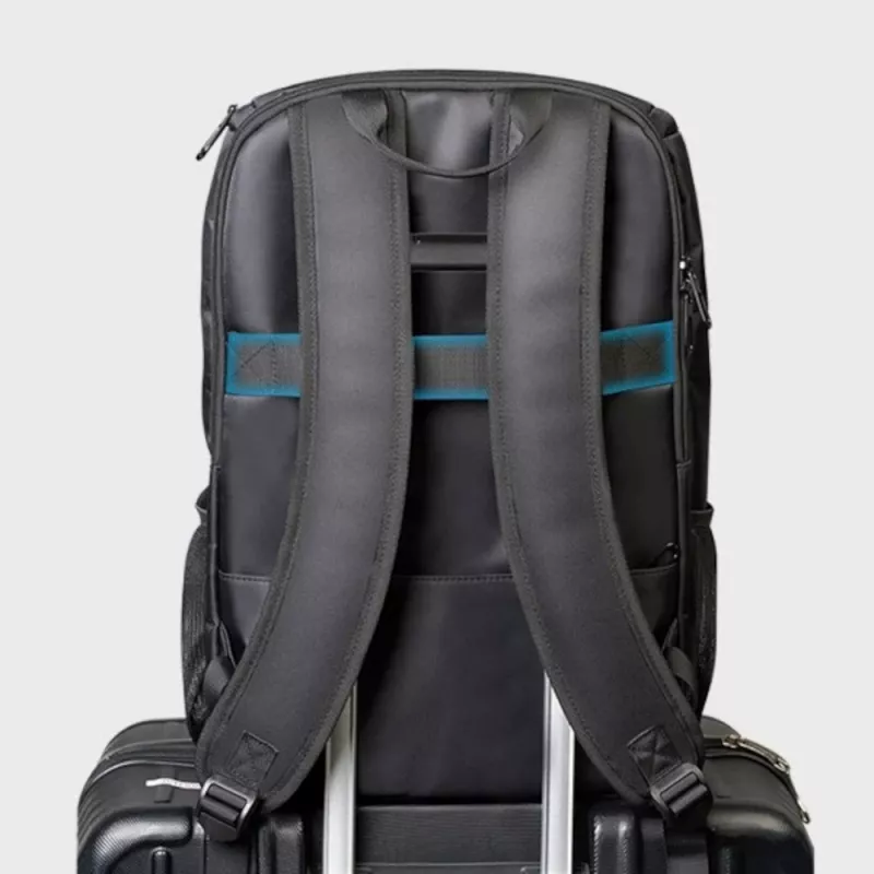 Rucksack Vention KROB0 19 L kompakter Rucksack, PU, für Laptops bis 15,6 Zoll, 450×280×150 mm, schwarz