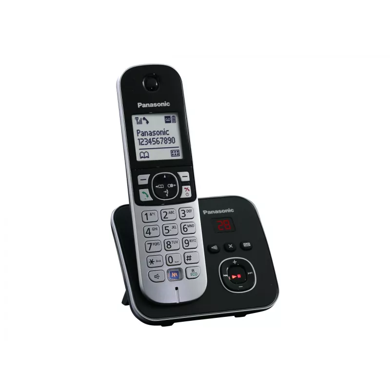 DECT-Telefon Panasonic KX-TG6821GB Schwarz
