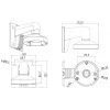 Mount Hikvision DS-1272ZJ-120