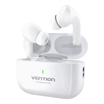 Headset Vention Echo Lite E11 True Wireless Stereo (TWS), Bluetooth, Open-Ear, 10 m Reichweite, USB-C, Weiß