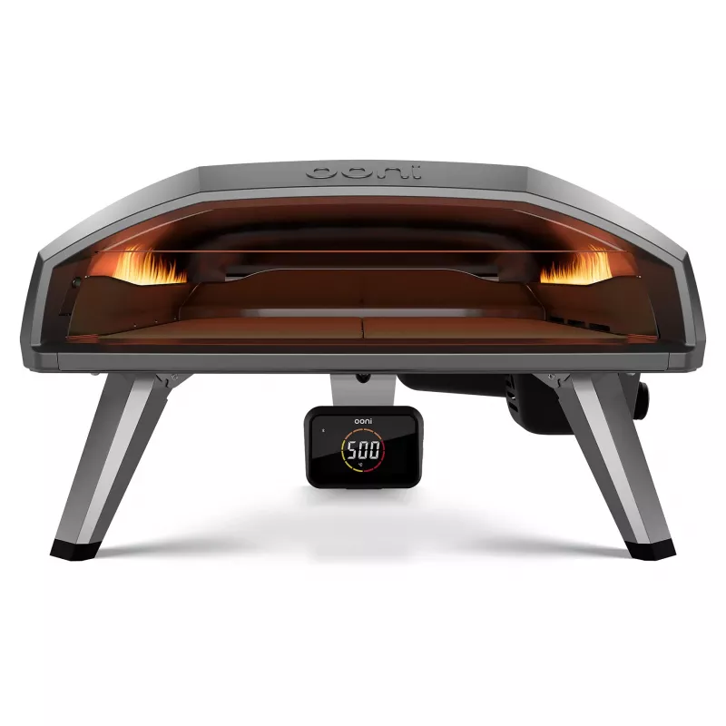 Ooni Koda 2 Pro Pizzamaker Schwarz Silber 1 Pizza 46 cm