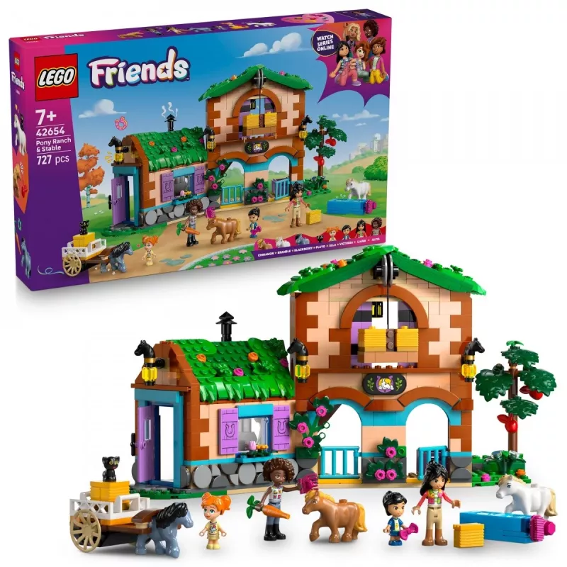 LEGO Friends Musikladen & Wohnung Set 42653 – modulares Spielset für Kinder ab (LEGO Marke)