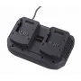 Ladegerät Yard Force YF-ALC40D Dual-Port 20 V 2x2 A für Akku-Werkzeuge