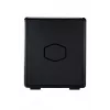 PC Midi Tower Cooler Master MasterFrame 500 Mesh — Schwarz mit transparenter Seite, unterstützt ATX/EATX, 2x200 mm vorne, 1x120 mm hinten