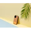 Handyhülle Man and Wood für iPhone 12 mini, Fischgrät arancia schwarz