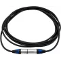 PSSO XLR-Kabel 3-polig, 5 m, schwarz, Neutrik-kompatible Stecker