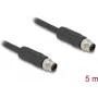 DeLOCK Sensor-/Aktorkabel 80517 5 m RST M12 Schwarz