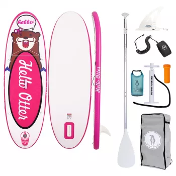 FunWater Tuxedo Sailor Kinder-SUP-Paddle-Board (pink)