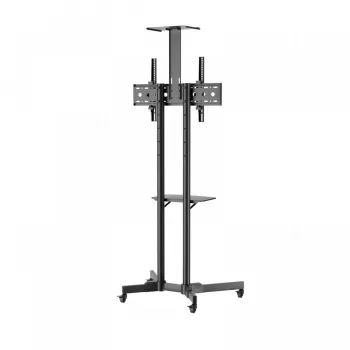 TV-Rollständer TB TB-ST1 für Fernseher bis 75 Zoll (max. 45 kg), VESA 600x400
