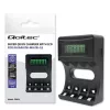 Batterieladegerät QOLTEC 50654 für Ni‑MH R03 (AAA) und R6 (AA) Akkus, 1800 mA