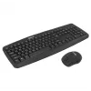 Kabelloses Tastatur-Maus-Set Tellur Basic Schwarz – 2,4 GHz, USB-Empfänger, kompaktes Layout