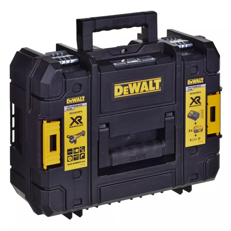 DeWALT Winkelschleifer DCG405P3 18V (DCG405P3-QW)