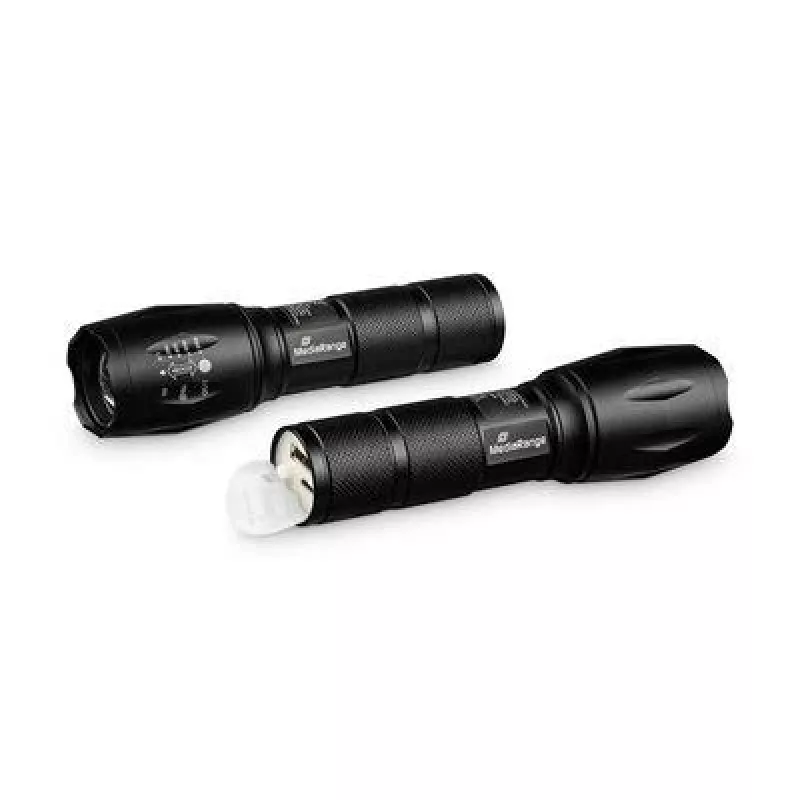 Handtaschenlampe MediaRange MR735 Schwarz LED 10W USB wiederaufladbar