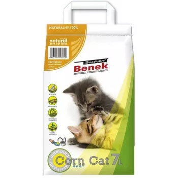 Katzenstreu Super Benek CERTECH Super Benek CORN 4,4 kg, 7 L, schnell absorbierend, Geruchsbeseitigung
