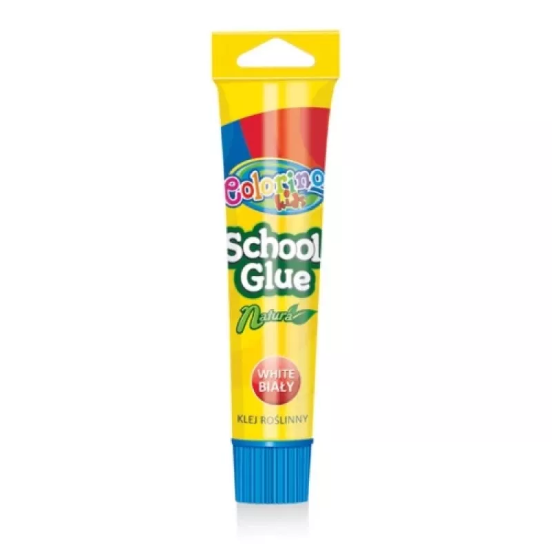 Colorino Kids Weißer Schulkleber in 50-g-Tube