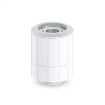 BitsPower gerader Fitting G1/4 Zoll Außengewinde auf 16/10 mm drehbar — Arctic White
