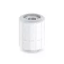 BitsPower gerader Fitting G1/4 Zoll Außengewinde auf 16/10 mm drehbar — Arctic White