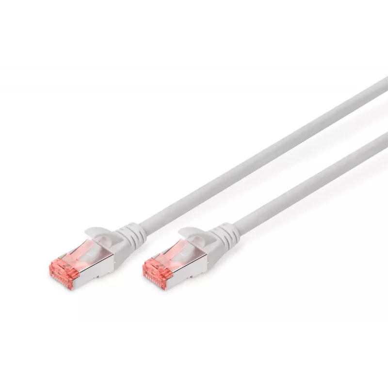 Netzwerkkabel Digitus CAT 6 S/FTP RJ-45 30m Grau