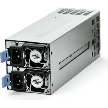FANTEC NT-MR550W 2x550W EPS Mini Redundant Full Range 24+8+4pin Hochverfügbarkeit 24x7 Hot Swap 2xStromeingang (2164)