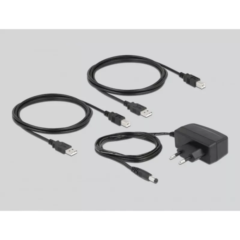 DeLOCK 11494 Computer-Daten-Umschalter Schwarz USB Type-A Type-B 0,48 Gbit/s