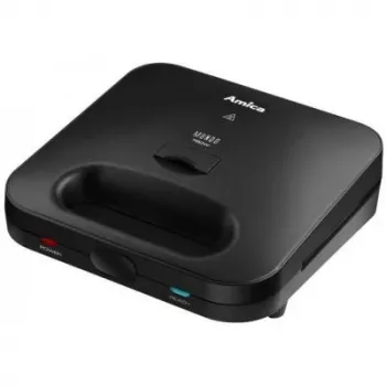 Sandwich-Maker Amica SMK4011, 750 W, 3 Plattentypen, Schwarz