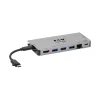 USB-C Dock - 4K HDMI, USB 3.2 Gen 1, USB-A Hub, GbE, Speicherkarte, 100W PD-Ladung, abnehmbares Kabel U442-DOCK5D-GY