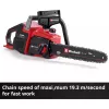 Akku-Kettensäge EINHELL GP-LC 36/40 Li BL-Solo 36V (2x18V) rot/schwarz — ohne Akku und Ladegerät
