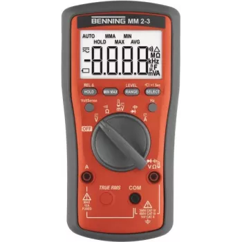 Benning MM 2-3 Hand-Multimeter digital CAT II 1000 V, CAT III 600 V, CAT IV 300 V Anzeige (Counts): 6000 (044693)