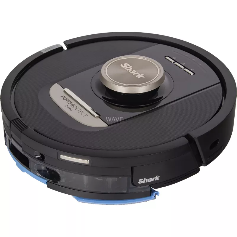 Shark PowerDetect NeverTouch Pro RV2800ZEEU 2-in-1 Saug- und Wischroboter, LiDAR, 20 kPa, Schwarz