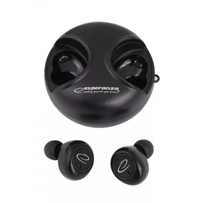 Esperanza EH228K Kopfhörer/Headset Kabellos In-Ear Anrufe/Musik Micro-USB Bluetooth Schwarz