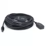 Equip 133347 USB-Kabel USB 3.2 Gen 1 (3.1 Gen 1) 10 m USB A Schwarz