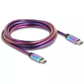 DeLOCK USB-Kabel USB 2.0 2m USB C Mehrfarbig 81116