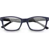 Hama 00096239 Lesebrille Unisex Rechteck Vollrand Blau