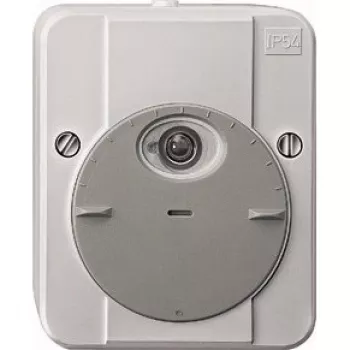 Elektrischer Schalter Merten 544894 — Grau, 230 V AC Eingang, 10 A Ausgang, IP54, 80×47×97 mm