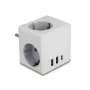 Netzstecker-Adapter Typ F DeLOCK 11496 2 USB-Anschlüsse 5 V 2,4 A 3 A