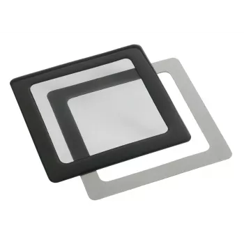 Staubfilter DEMCiflex DF0002 für 80-mm-Lüfter, schwarz, 105,3 × 105,3 mm