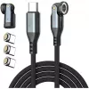 USB-C-Kabel 4smarts GravityCord 240W 1,8 m – USB-C-auf-USB-C-Hochleistungsladen und Daten