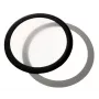 Staubfilter DEMCiflex 120 mm rund, schwarz/weiß für Gehäuselüfter und Lüftungsöffnungen