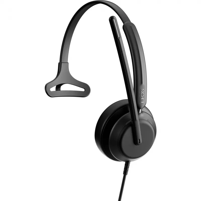 Epos IMPACT 730T, Mono-Headset, kabelgebunden, MS Teams-zertifiziert, 3 digitale Mikrofone, Super-Wideband-Technologie