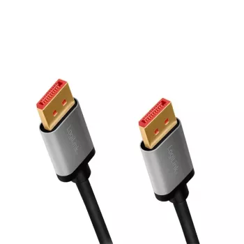 DisplayPort-Kabel LogiLink CDA0105 2 m Schwarz Grau
