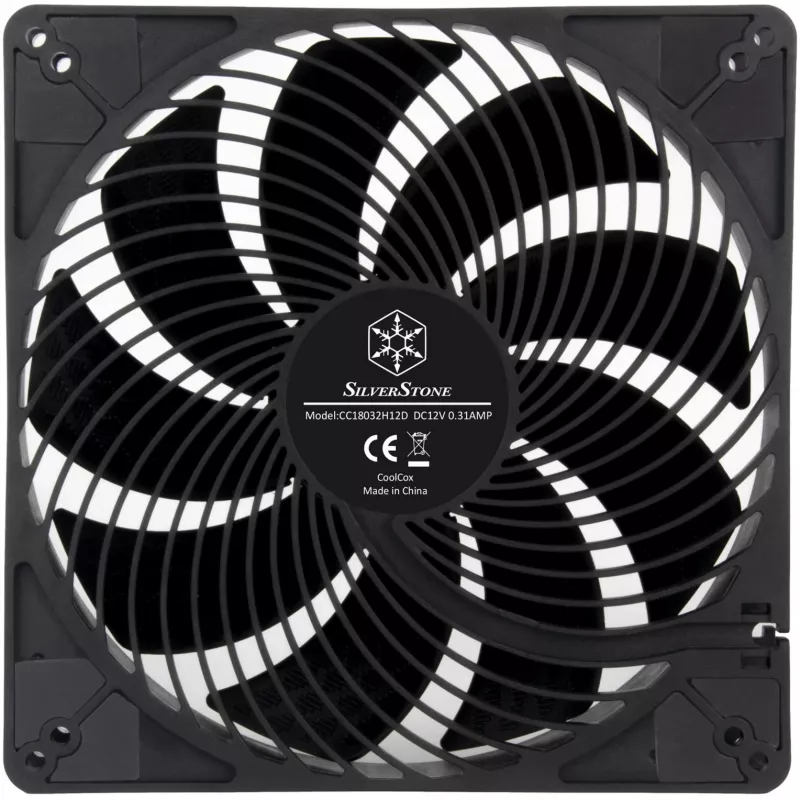 SilverStone SST-AP184i-PRO 180mm Gehäuselüfter Schwarz